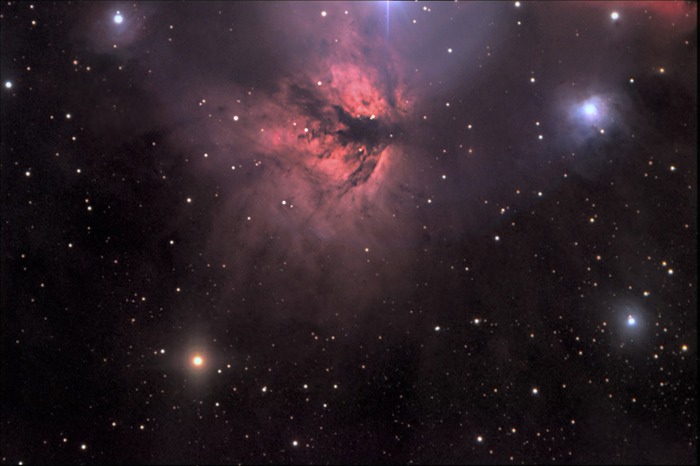 NGC 2024 Color reprocessed