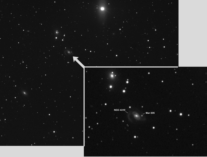 NGC 4319 Mar205 Annotated